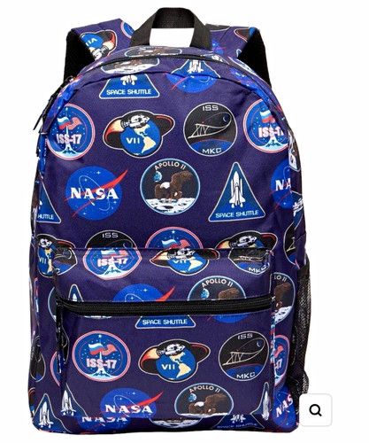 Nasa large kids - backpack, blue