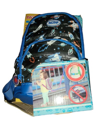 Nuby quilted space backpack - nuby,