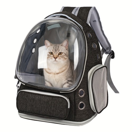 Breathable cat backpack - cat,